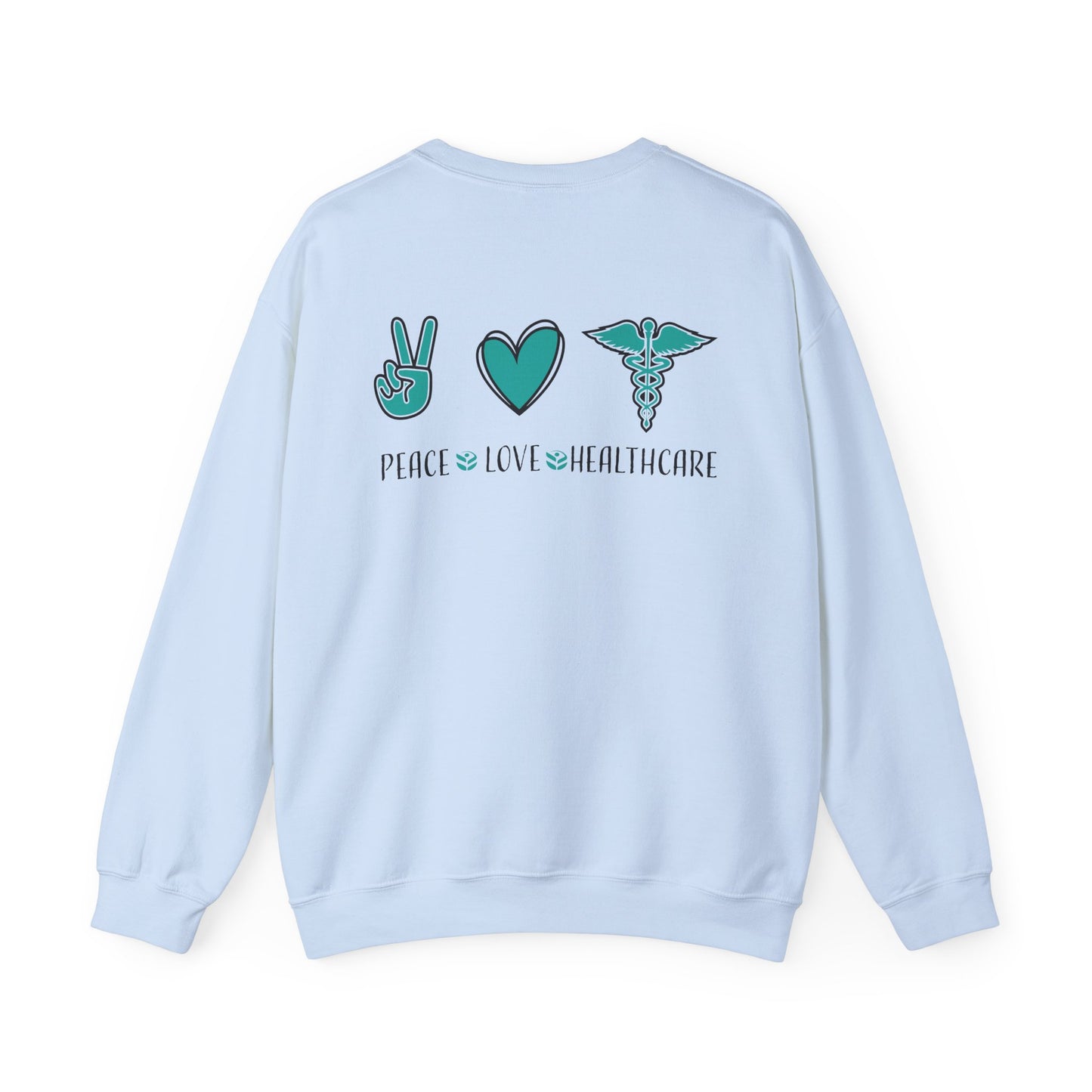 EMERGENCY (Peace, Love & Healthcare) Crewneck Sweatshirt