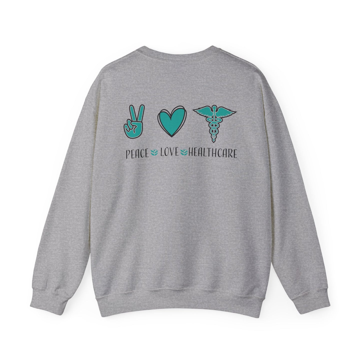 EMERGENCY (Peace, Love & Healthcare) Crewneck Sweatshirt