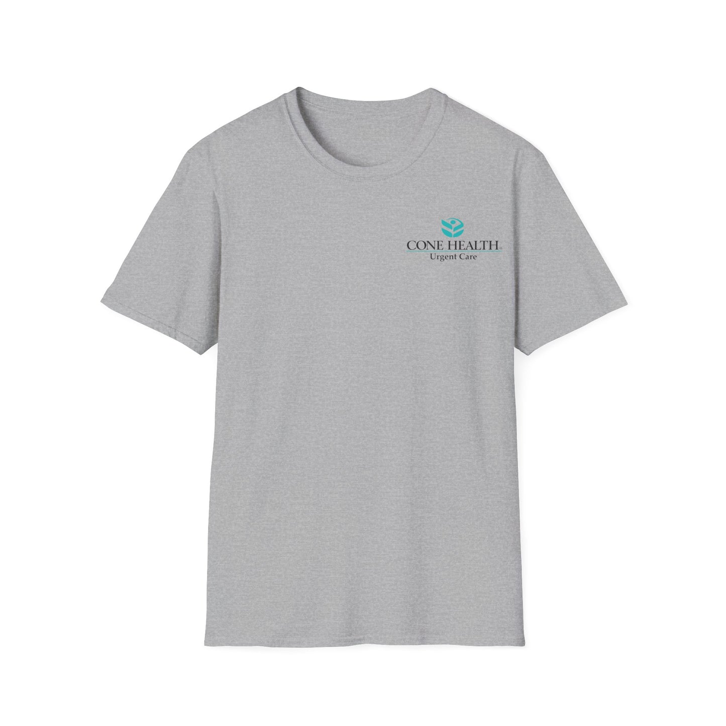 URGENT CARE (Peace, Love & Healthcare) Unisex Softstyle T-Shirt