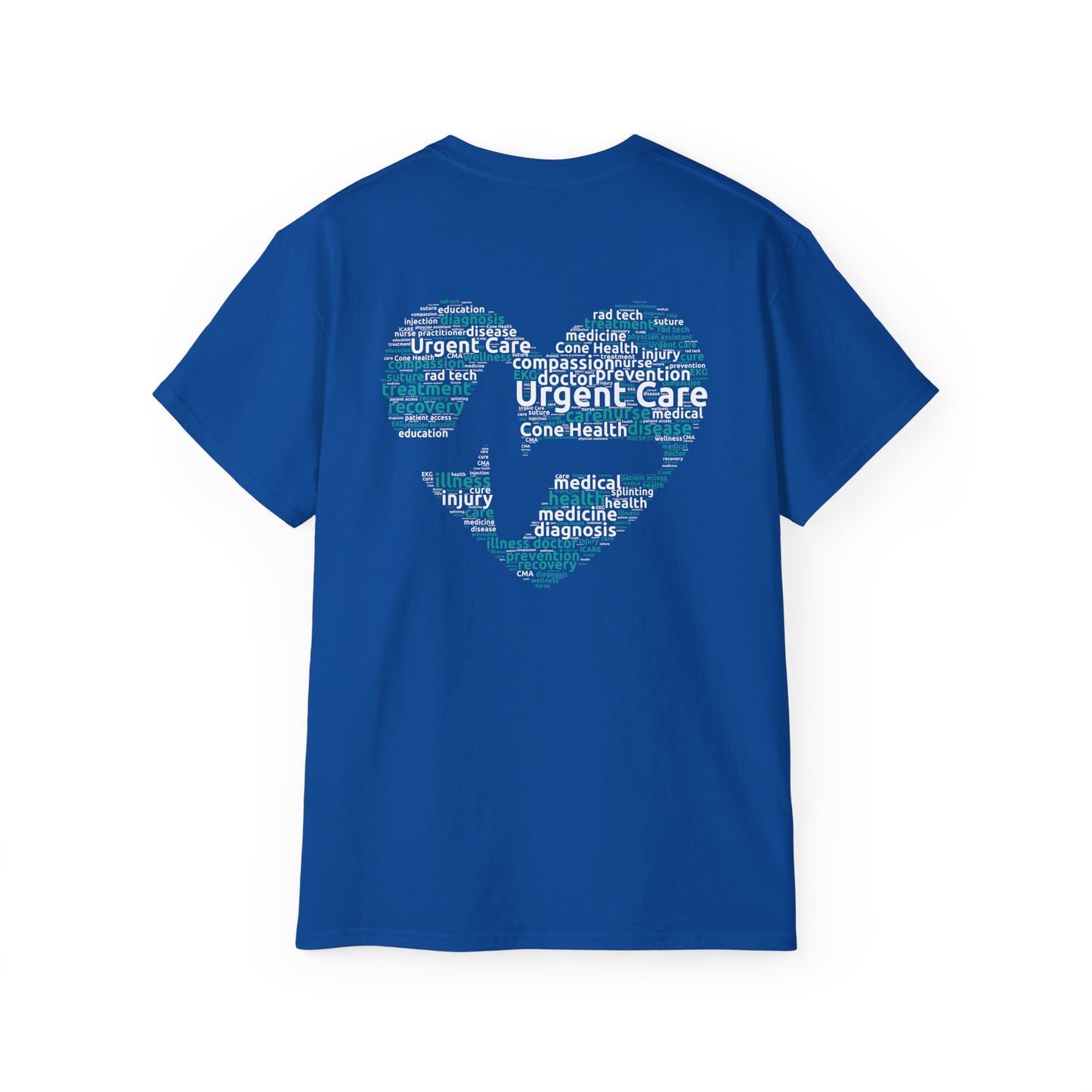 URGENT CARE (Word Heart) Short Sleeve T-Shirt