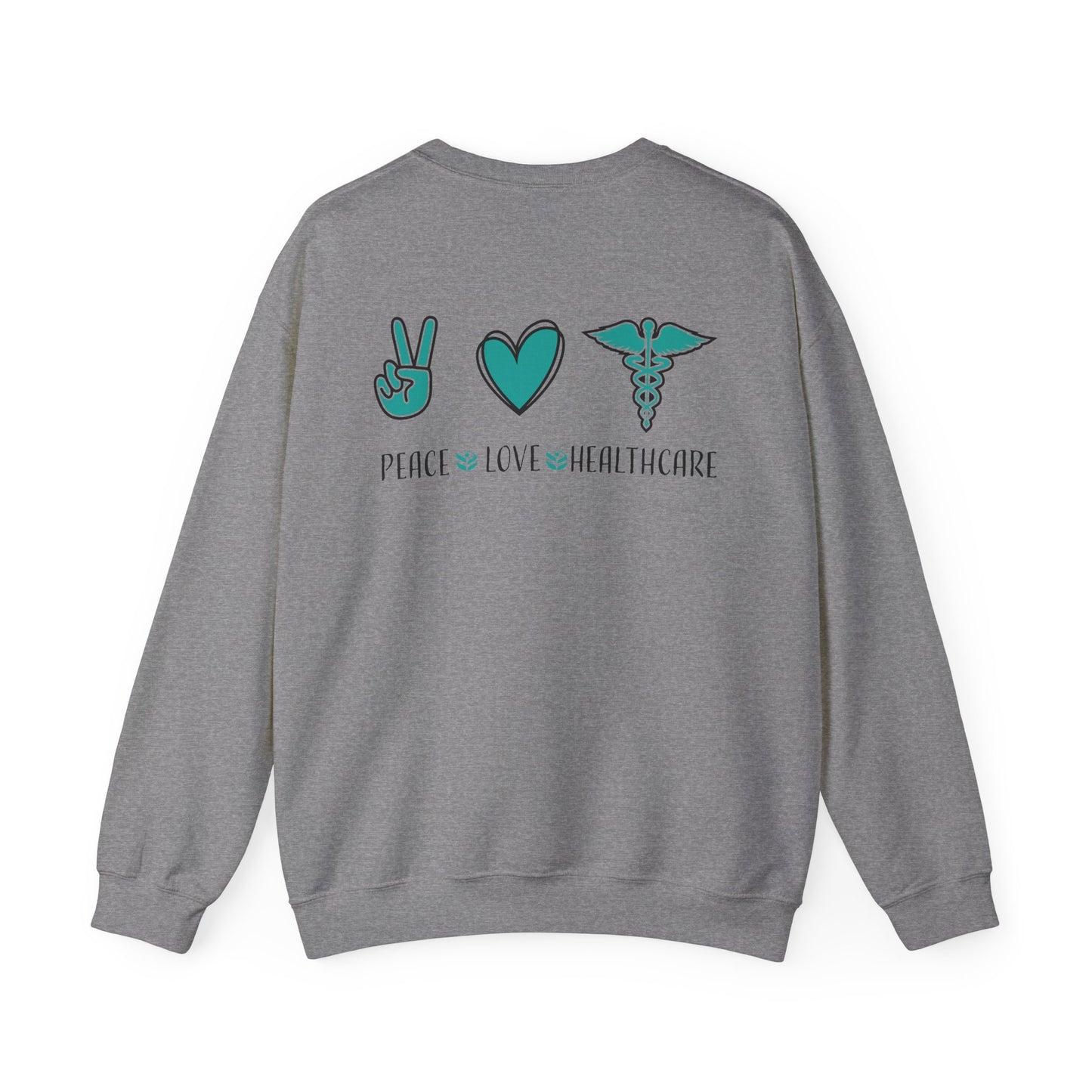 EMERGENCY (Peace, Love & Healthcare) Crewneck Sweatshirt