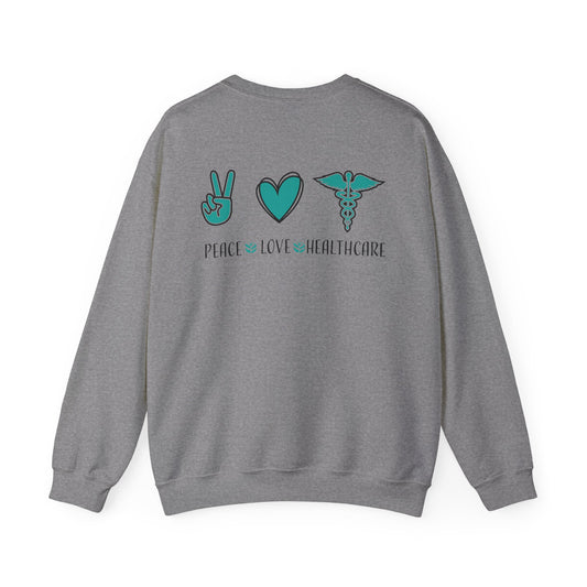 EMERGENCY (Peace, Love & Healthcare) Crewneck Sweatshirt