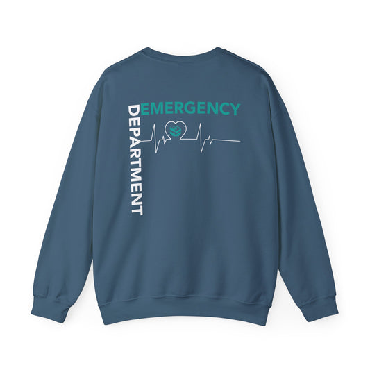 EMERGENCY (Heartbeat) Crewneck Sweatshirt