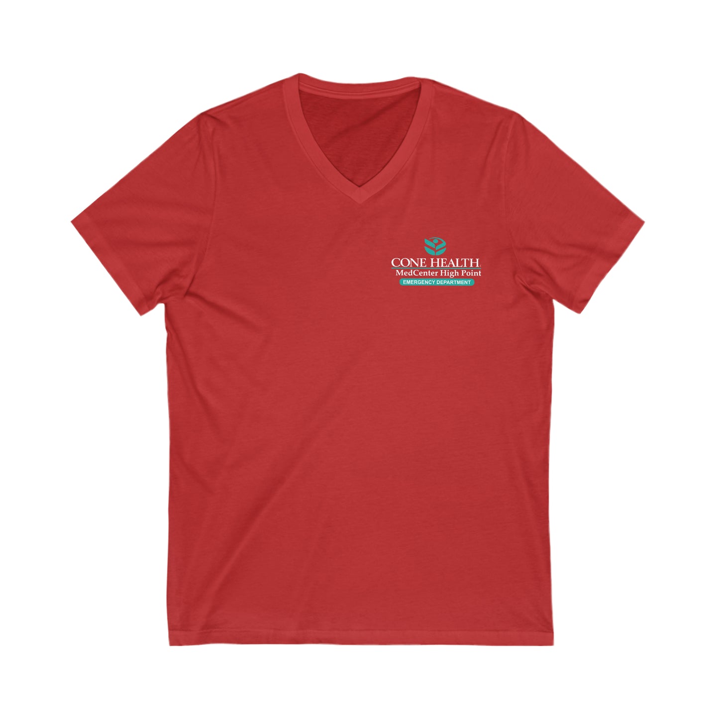 MedCenter HIGH POINT Bella+Canvas Unisex Short Sleeve V-Neck Tee