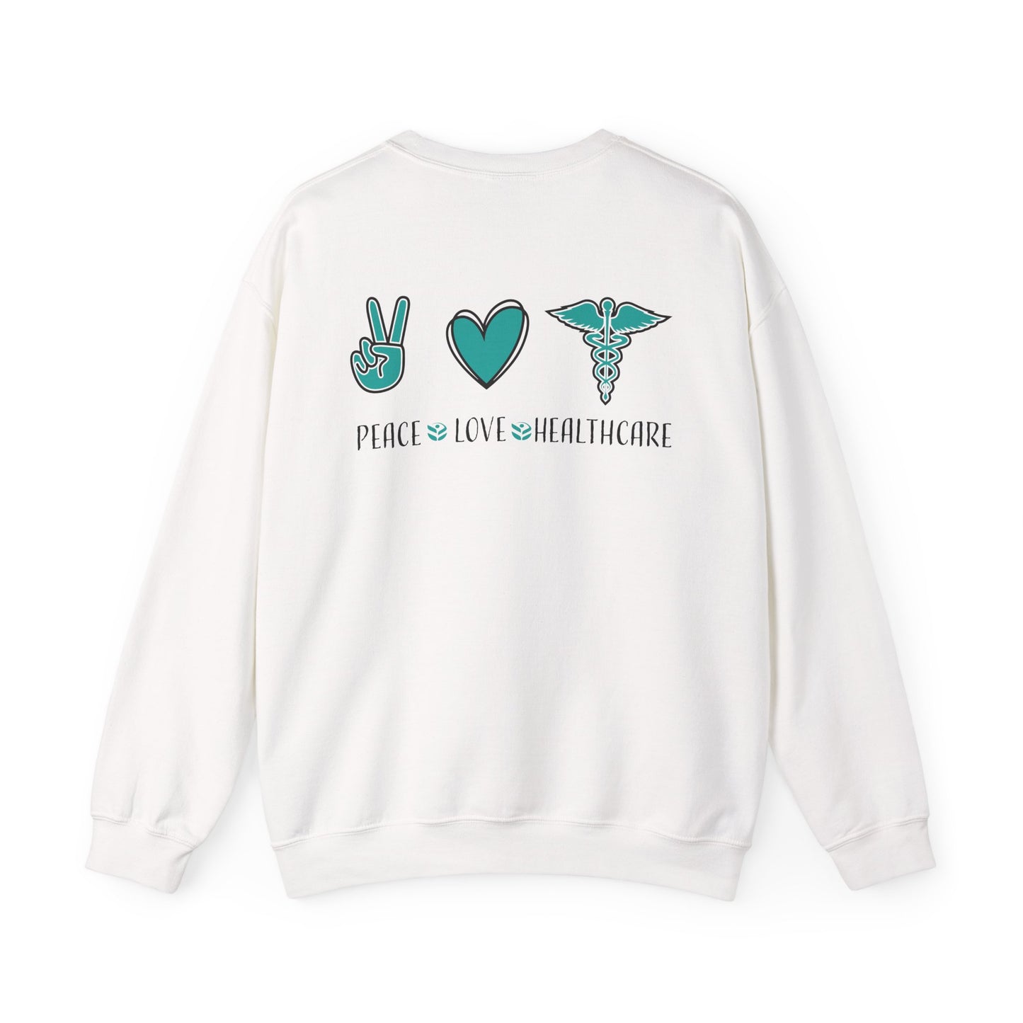 EMERGENCY (Peace, Love & Healthcare) Crewneck Sweatshirt