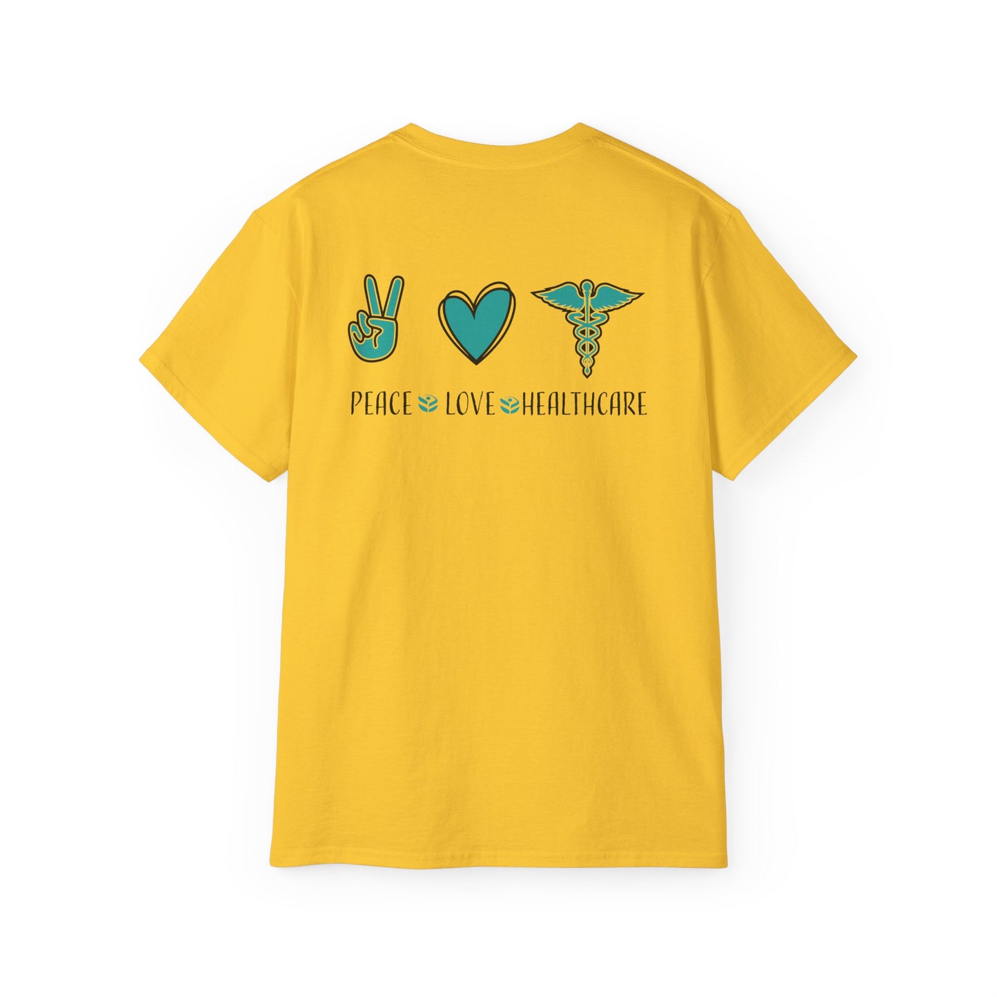 URGENT CARE (Peace, Love & Healthcare) Short Sleeve T-Shirt