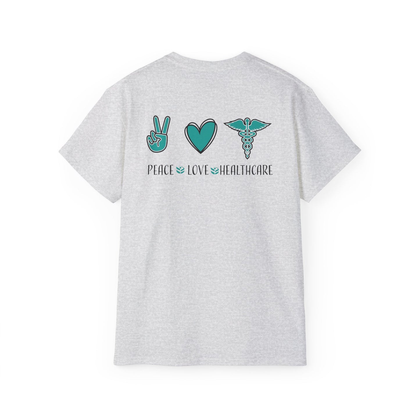 URGENT CARE (Peace, Love & Healthcare) Short Sleeve T-Shirt