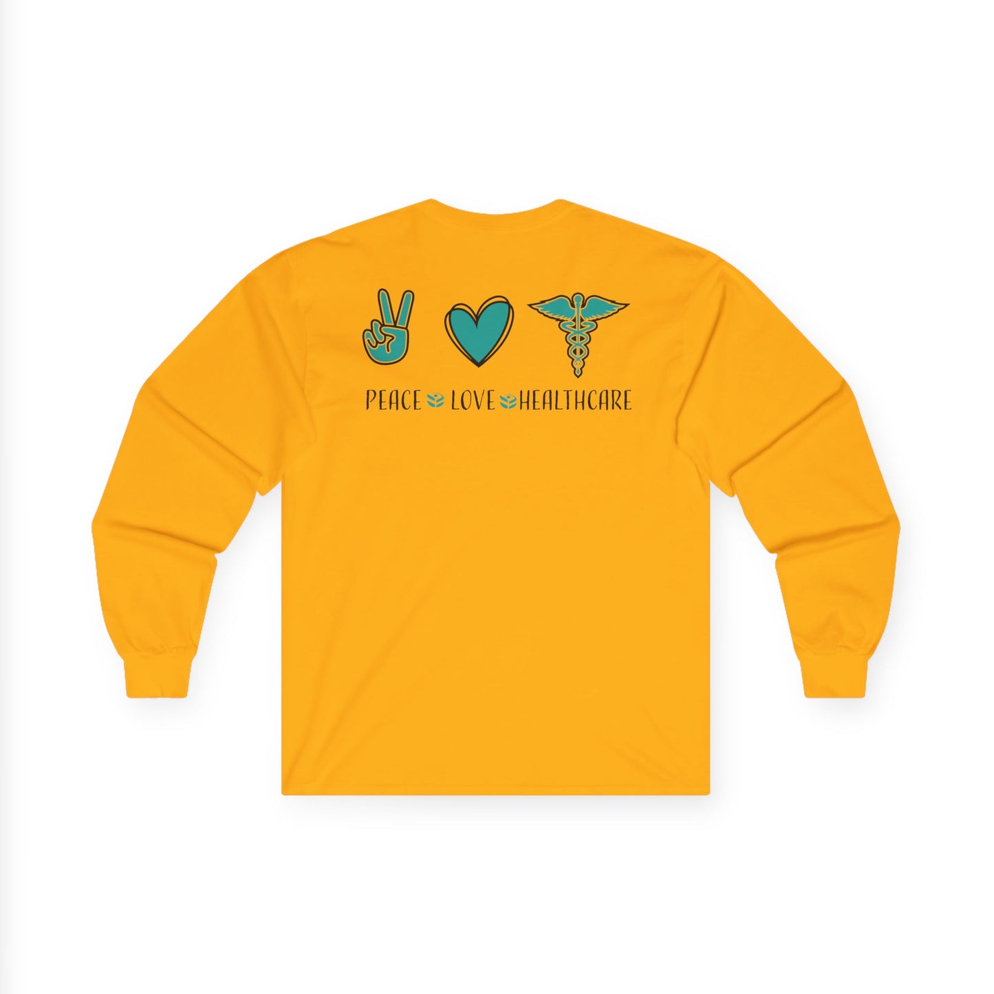 URGENT CARE (Peace, Love & Healthcare) Long Sleeve T-Shirt