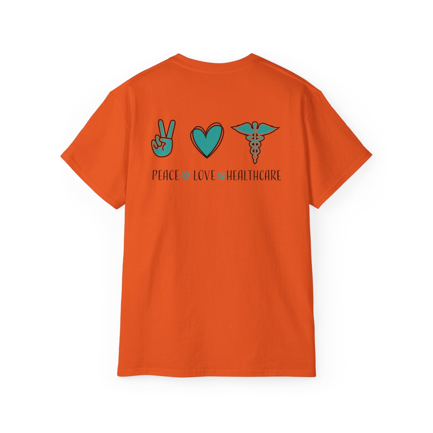 URGENT CARE (Peace, Love & Healthcare) Short Sleeve T-Shirt