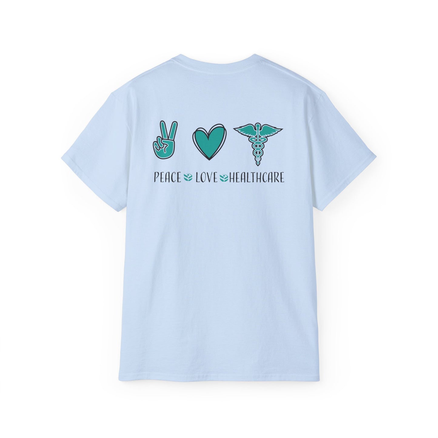 URGENT CARE (Peace, Love & Healthcare) Short Sleeve T-Shirt