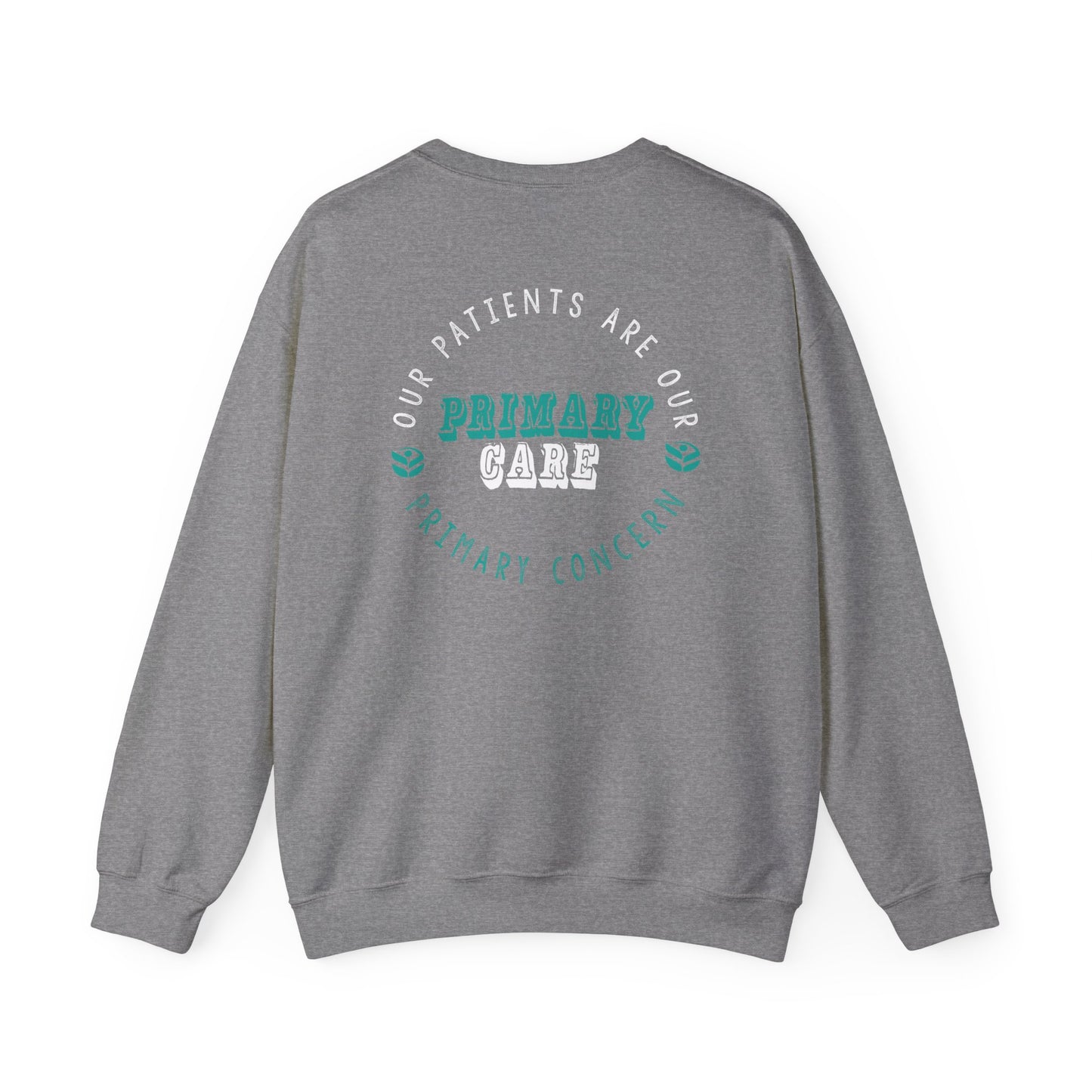 PRIMARY CARE (Primary Concern) Crewneck Sweatshirt
